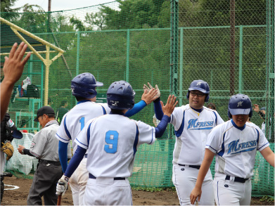 野球大会 写真